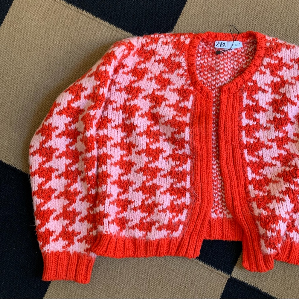 Herringbone sweater